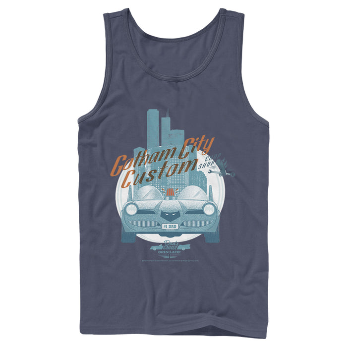 Fifth Sun Men's Batman Custom Batmobile Tank Top