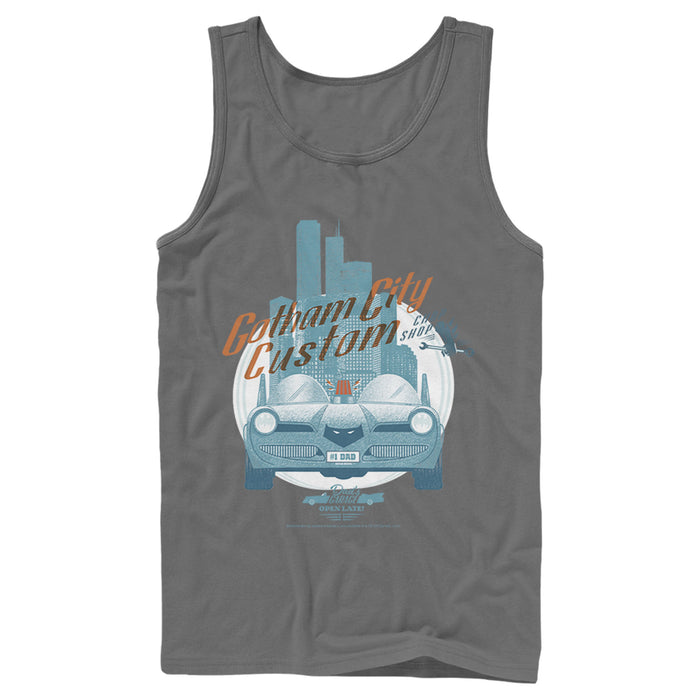 Fifth Sun Men's Batman Custom Batmobile Tank Top