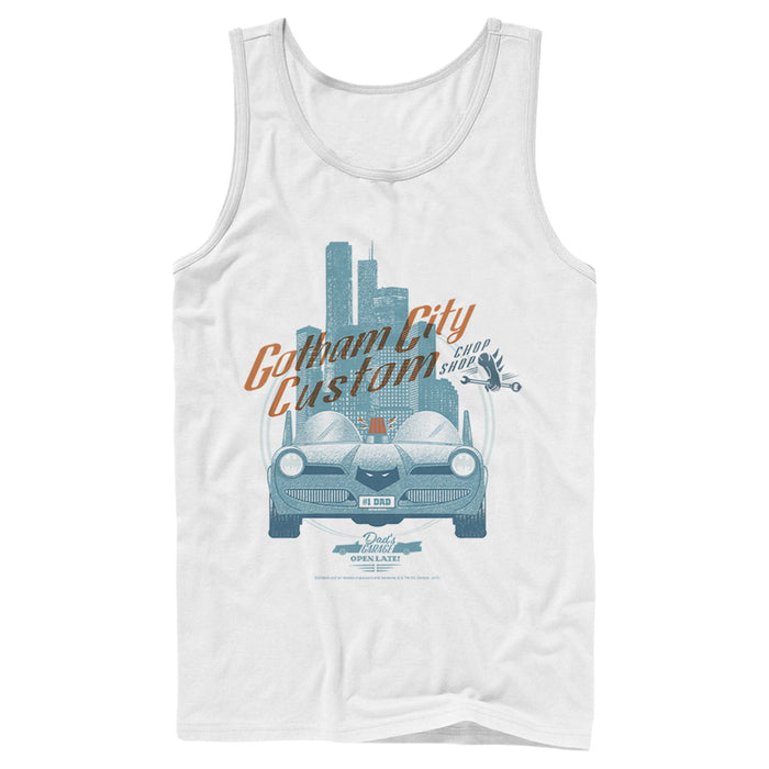 fifth sun Men's Batman Custom Batmobile Tank Top