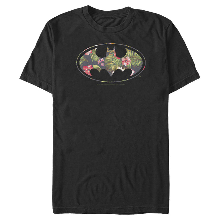 fifth sun Men's Batman Floral Logo T-Shirt