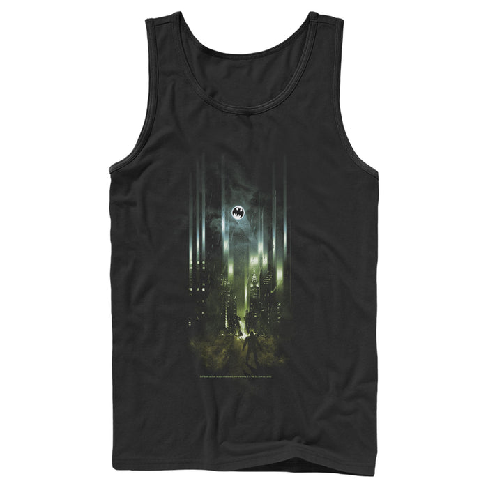 fifth sun Men's Batman Gotham City Signal Tank Top