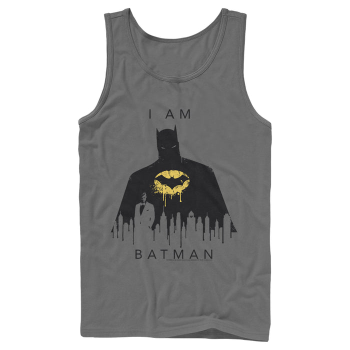 fifth sun Men's Batman I Am Gotham Drip Tank Top