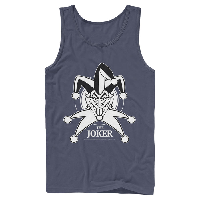 Fifth Sun Men's Batman Joker Emblem Tank Top