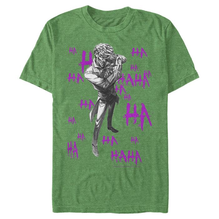 Fifth Sun Men's Batman Joker Ha Ha T-Shirt