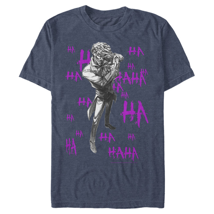 Fifth Sun Men's Batman Joker Ha Ha T-Shirt