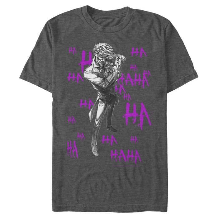 Fifth Sun Men's Batman Joker Ha Ha T-Shirt