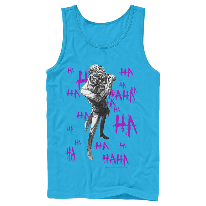 Fifth Sun Men's Batman Joker Ha Ha Tank Top