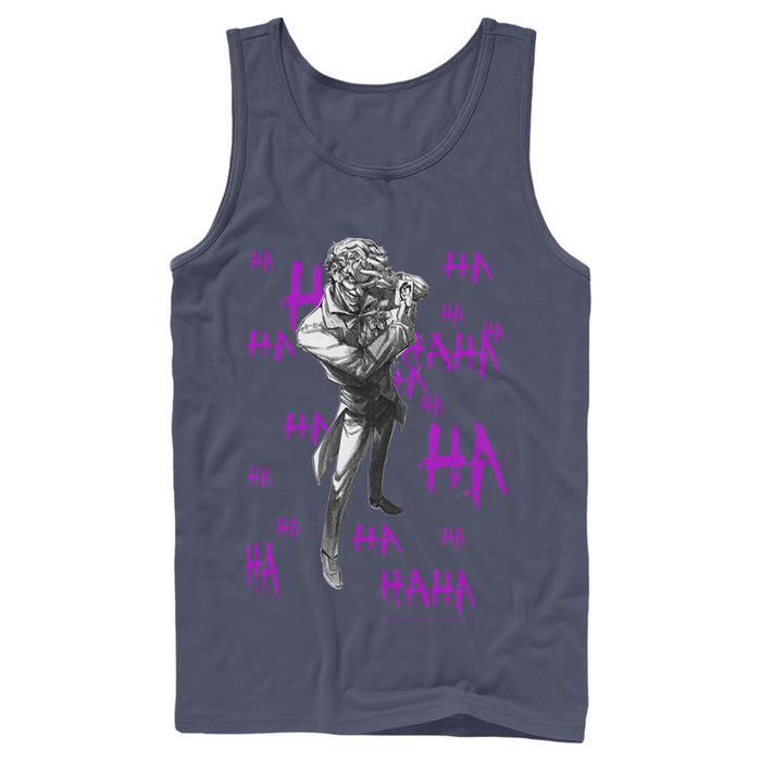 Fifth Sun Men's Batman Joker Ha Ha Tank Top
