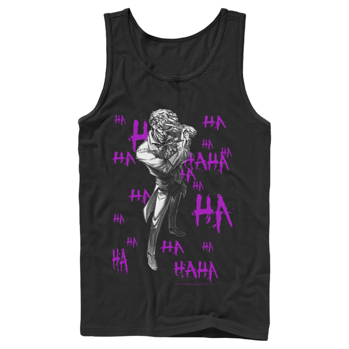 Fifth Sun Men's Batman Joker Ha Ha Tank Top