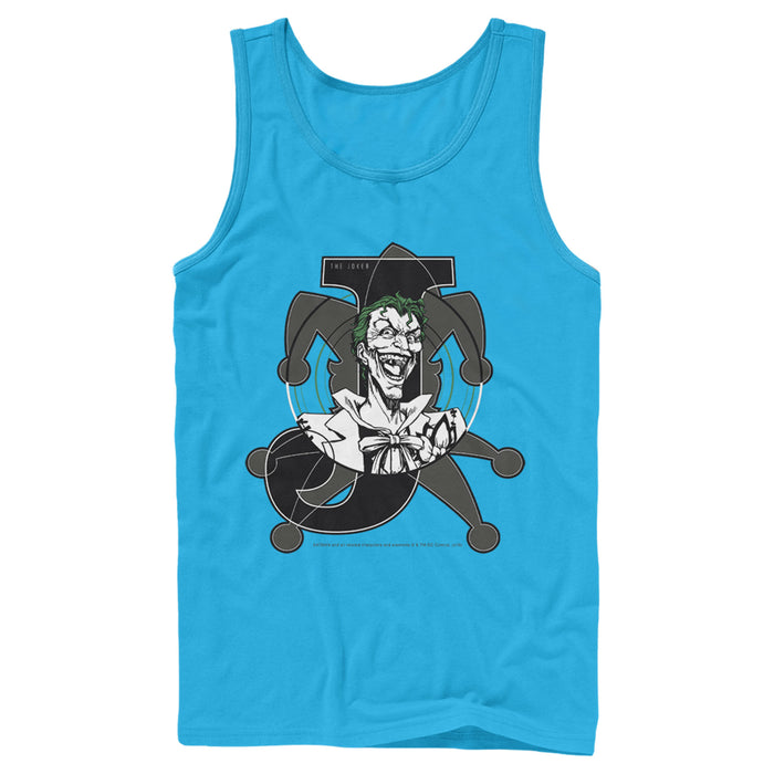 Fifth Sun Men's Batman Joker Symbol Tank Top
