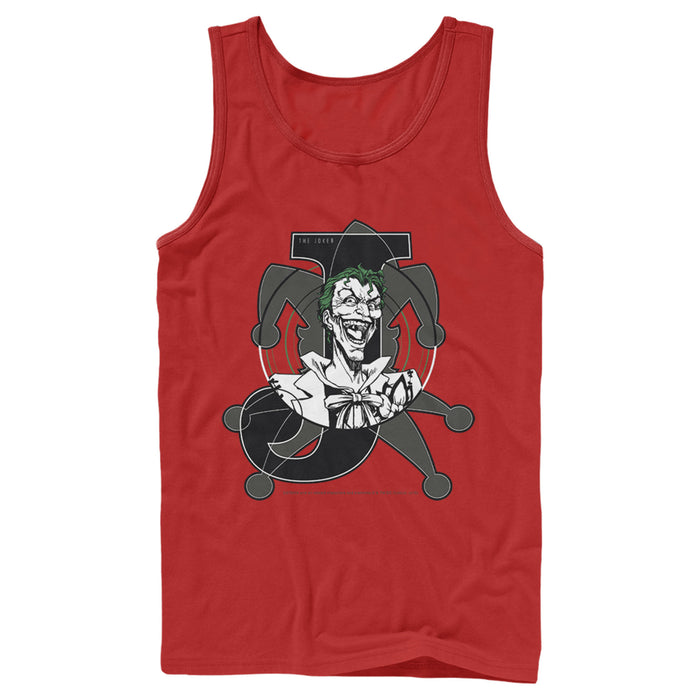 Fifth Sun Men's Batman Joker Symbol Tank Top