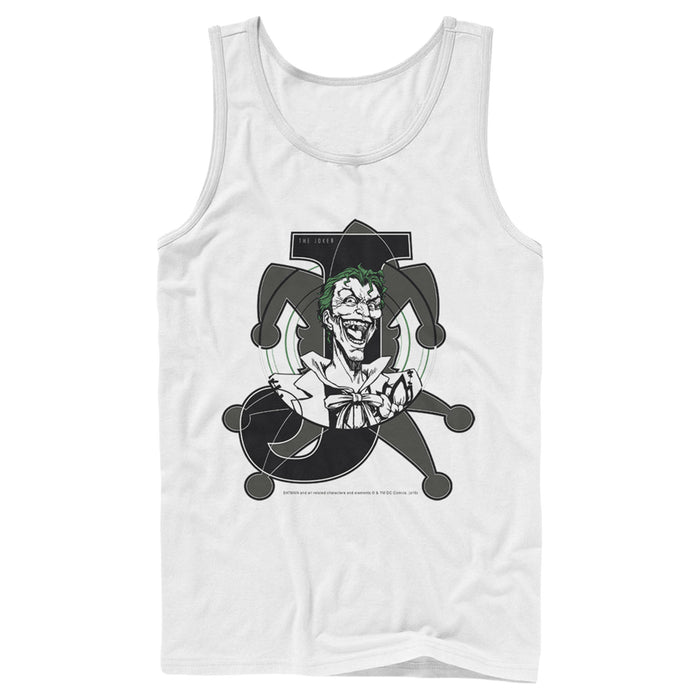 fifth sun Men's Batman Joker Symbol Tank Top