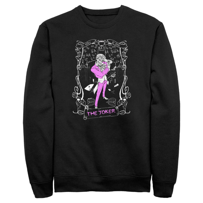 fifth sun Men's Batman Joker Tarot Sweatshirt