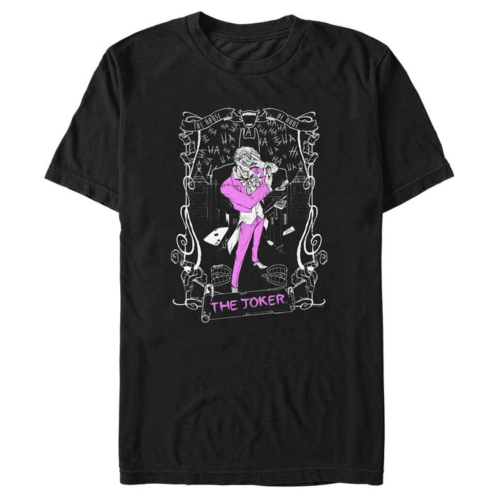 fifth sun Men's Batman Joker Tarot T-Shirt