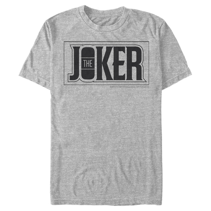 Fifth Sun Men's Batman Joker Text Logo T-Shirt