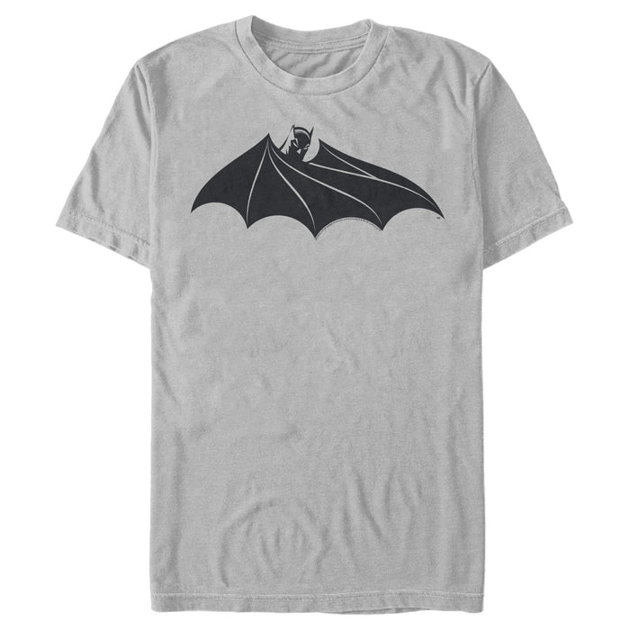 fifth sun Men's Batman Logo Hidden Wing T-Shirt