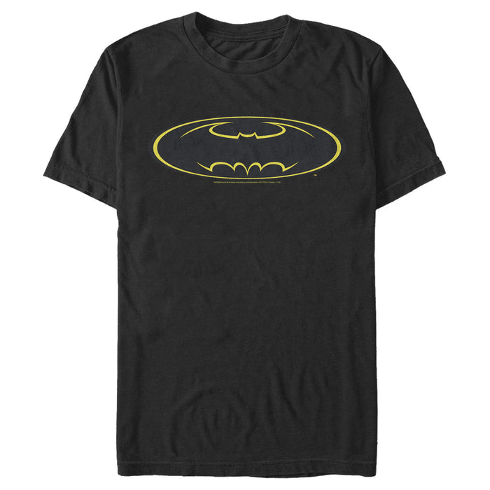 fifth sun Men's Batman Logo Modern Wing T-Shirt