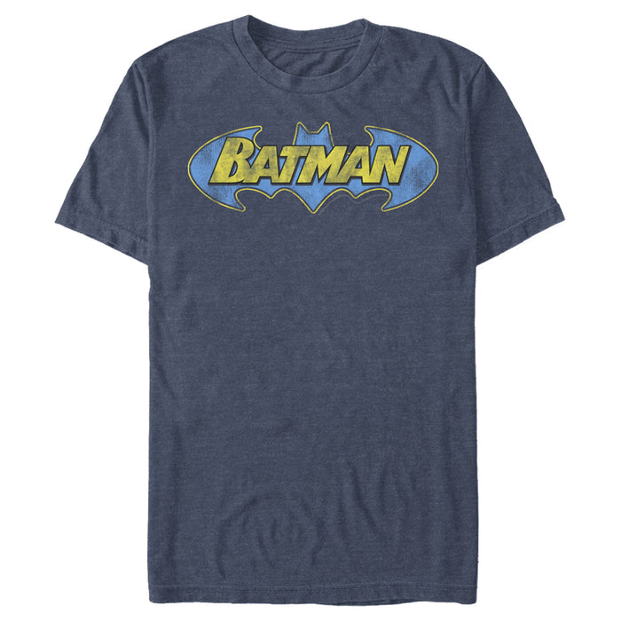 Fifth Sun Men's Batman Logo Retro Wing T-Shirt