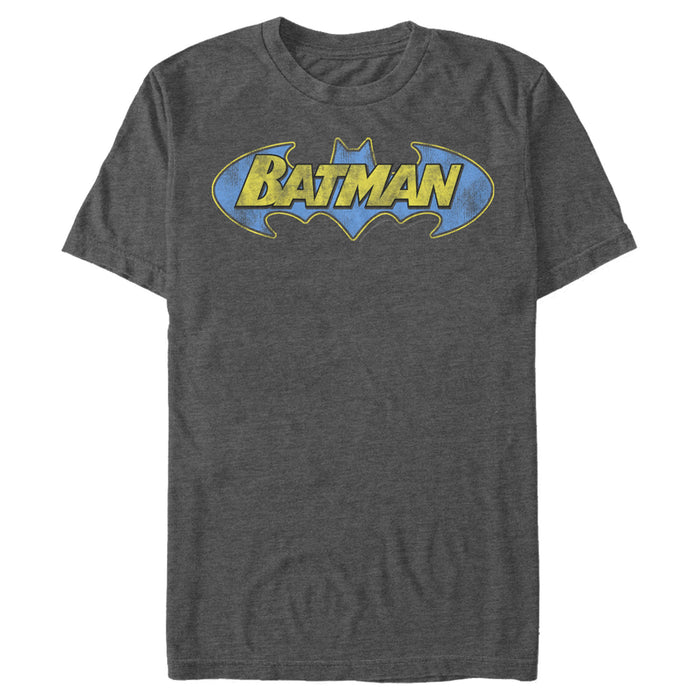Fifth Sun Men's Batman Logo Retro Wing T-Shirt