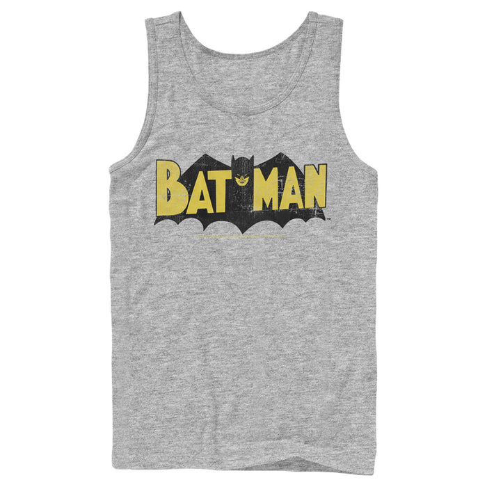 Fifth Sun Men's Batman Logo Vintage Tank Top