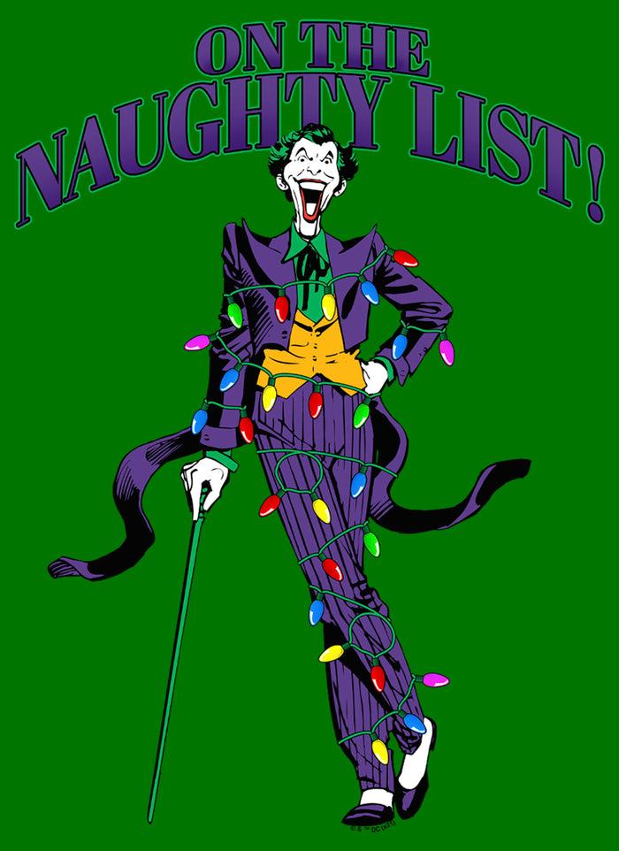 Fifth Sun Men's Batman On The Naughty List T-Shirt