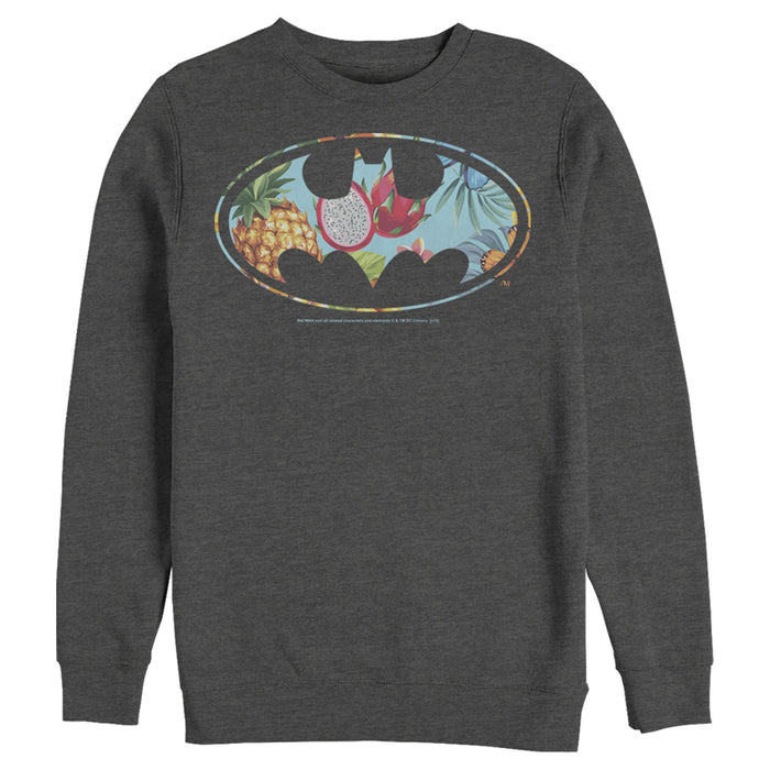 Fifth Sun Men's Batman Tropical Logo Sweatshirt