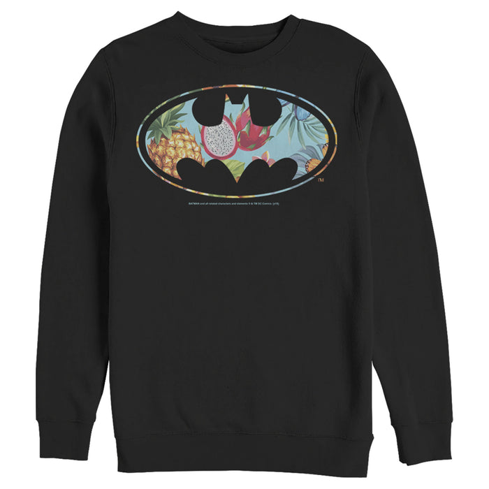 Fifth Sun Men's Batman Tropical Logo Sweatshirt