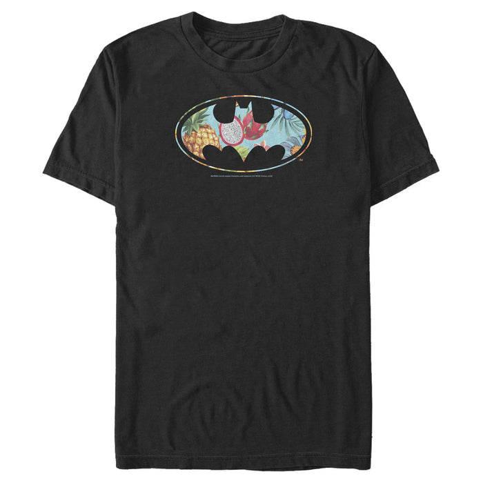 fifth sun Men's Batman Tropical Logo T-Shirt