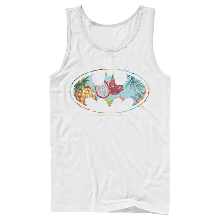fifth sun Men's Batman Tropical Logo Tank Top