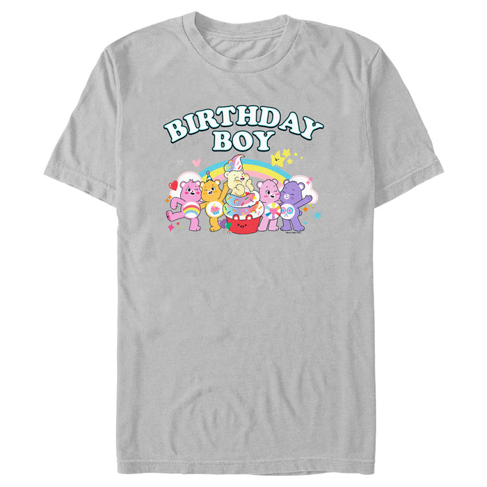 fifth sun Men's Care Bears Birthday Boy T-Shirt
