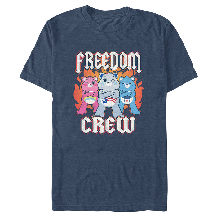 fifth sun Men's Care Bears Freedom Crew T-Shirt