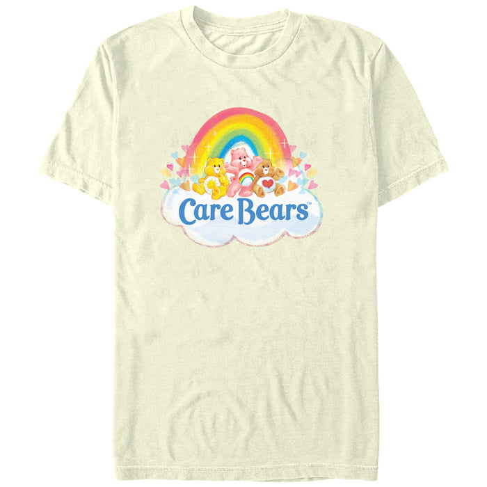 fifth sun Men's Care Bears Rainbow Bears T-Shirt