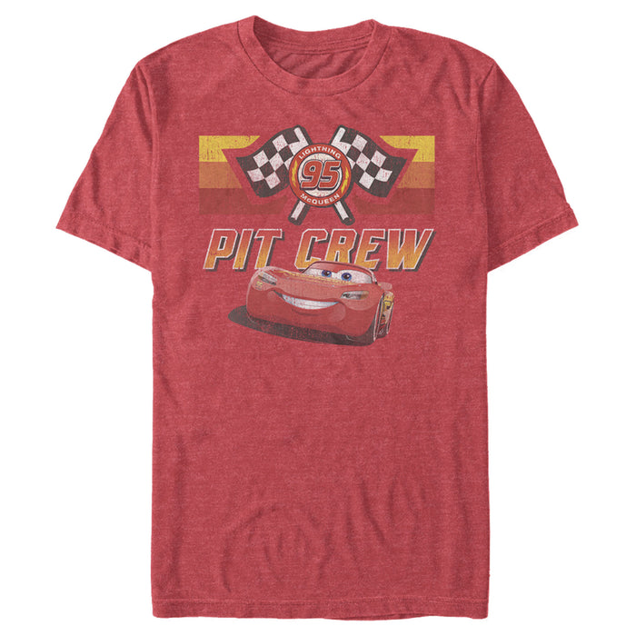 fifth sun Men's Cars Pit Crew Team T-Shirt