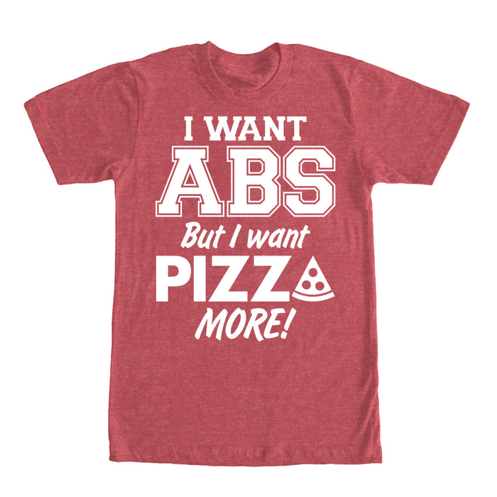 fifth sun Men's CHIN UP Pizza Abs T-Shirt