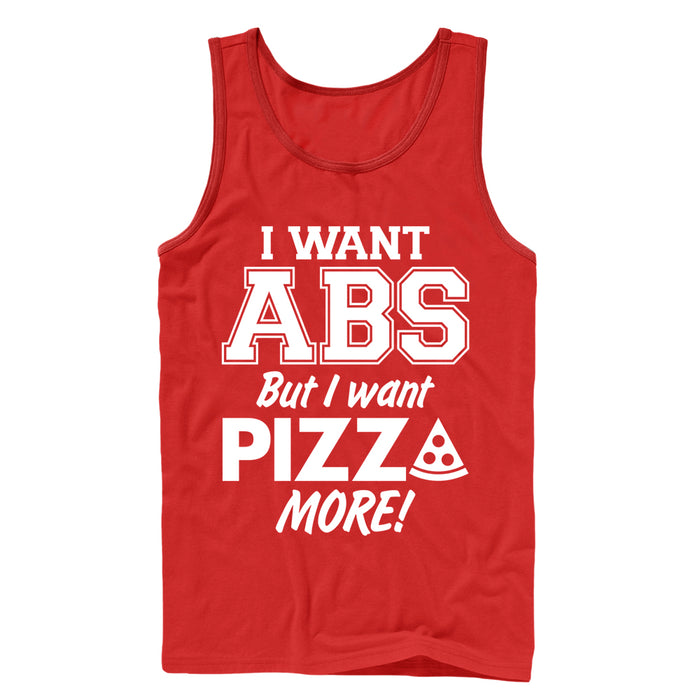 fifth sun Men's CHIN UP Pizza Abs Tank Top