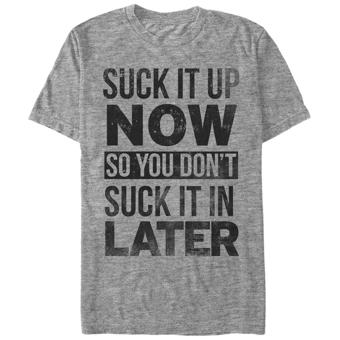 fifth sun Men's CHIN UP Suck It Up Now T-Shirt