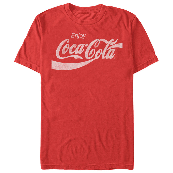 fifth sun Men's Coca Cola Enjoy Logo T-Shirt