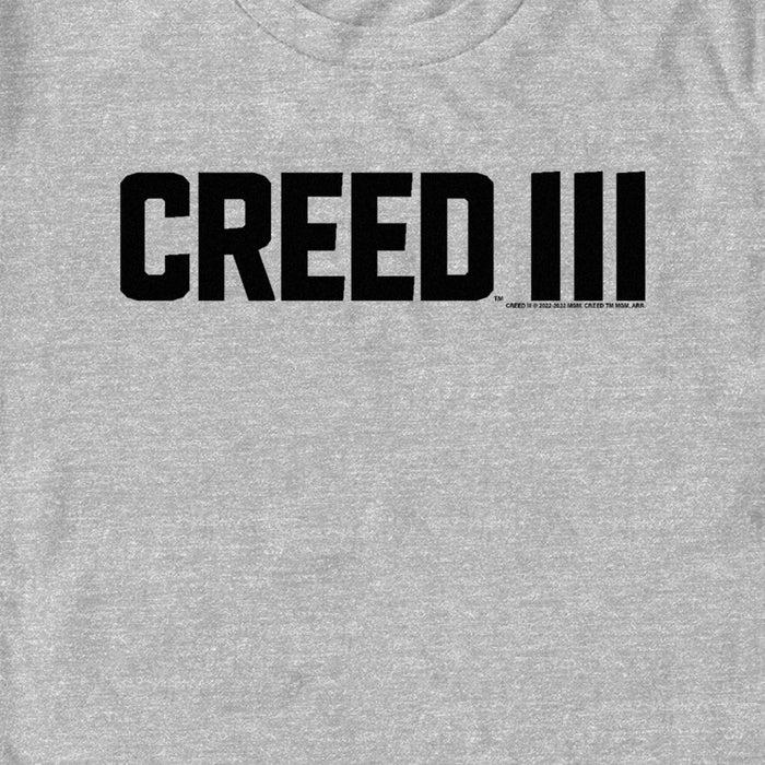 Fifth Sun Men's Creed III Movie Logo Black T-Shirt