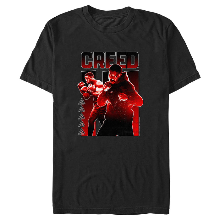 fifth sun Men's Creed III Red Poses T-Shirt