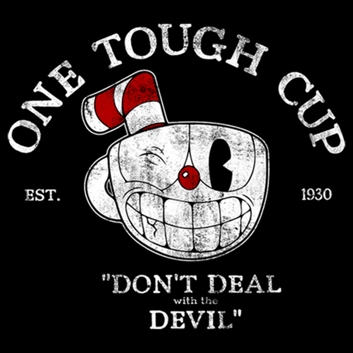 Fifth Sun Men's Cuphead Tough Cup Est. 1930 T-Shirt