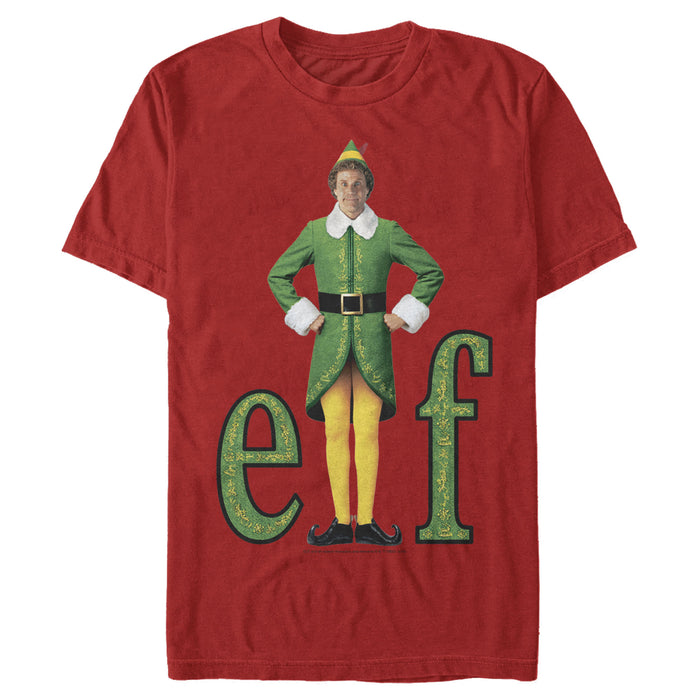 fifth sun Men's Elf Buddy the Logo T-Shirt