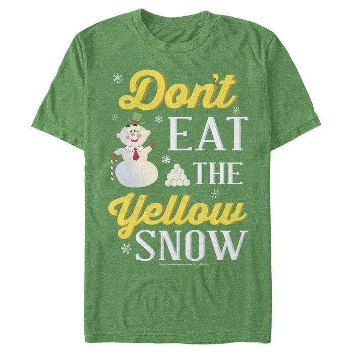 fifth sun Men's Elf Don't Eat Yellow Snow T-Shirt