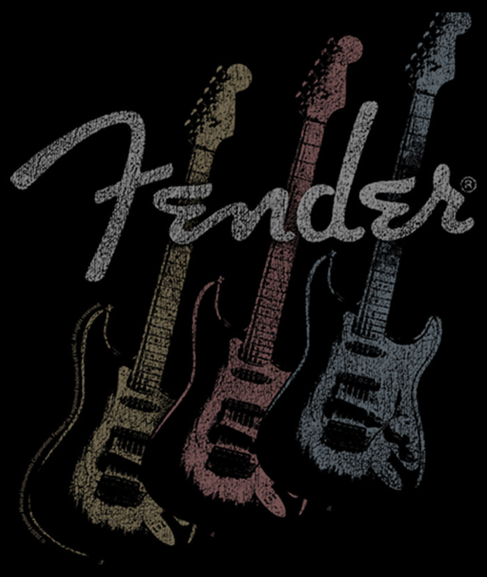 Fifth Sun Men's Fender Triple Fret Logo Sweatshirt