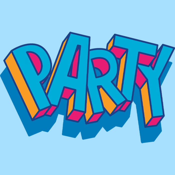 Fifth Sun Men's Fortnite Loot Drop Party T-Shirt