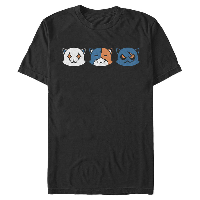 fifth sun Men's Fortnite Meowscles Faces T-Shirt