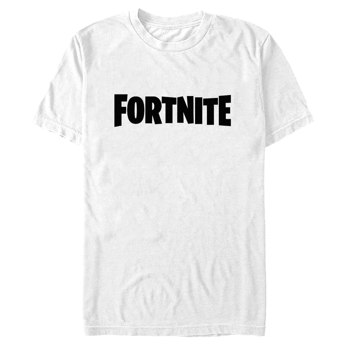 fifth sun Men's Fortnite Simple Black Logo T-Shirt