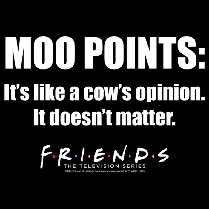Fifth Sun Men's Friends Joey's Moo Points T-Shirt