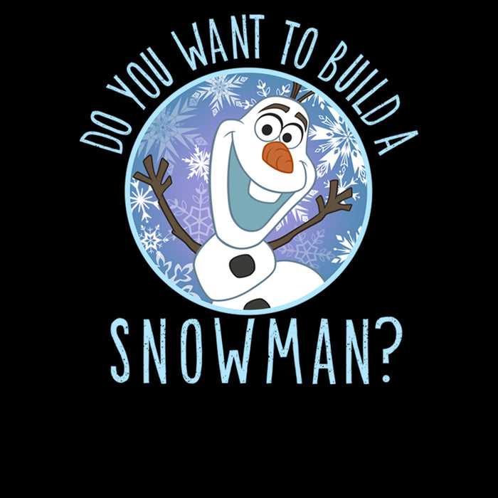 Fifth Sun Men's Frozen Olaf Build Snowman T-Shirt