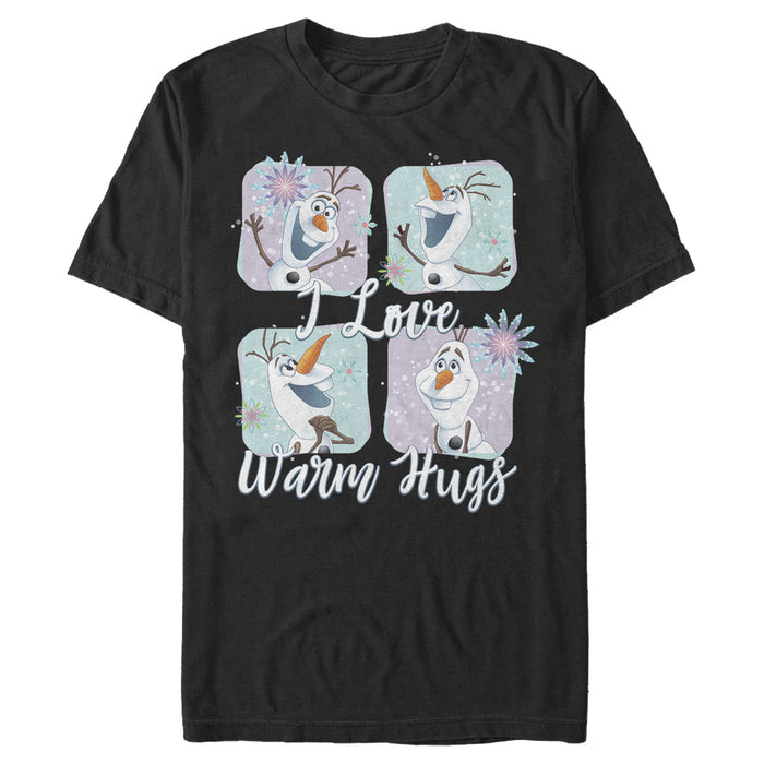 fifth sun Men's Frozen Snowflake Hugs T-Shirt