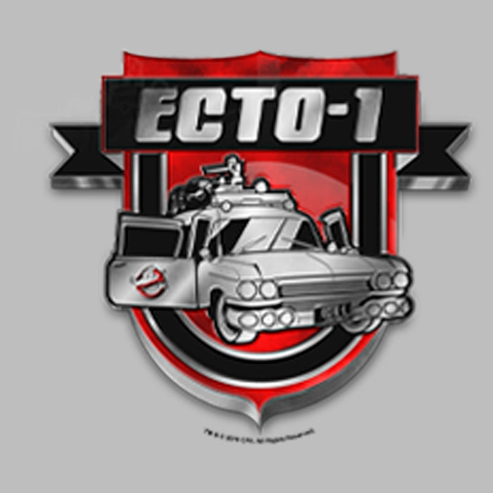 Fifth Sun Men's Ghostbusters ECTO-1 Badge T-Shirt
